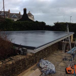 Fibreglass, flat roof, SJH, roofing, GRP