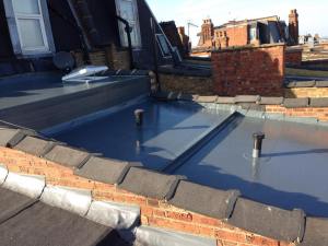 Fibreglass, flat roof, SJH, roofing, GRP